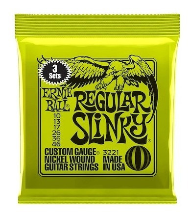 Encordado Ernie Ball Para Eléctrica Regular Slinky 2221