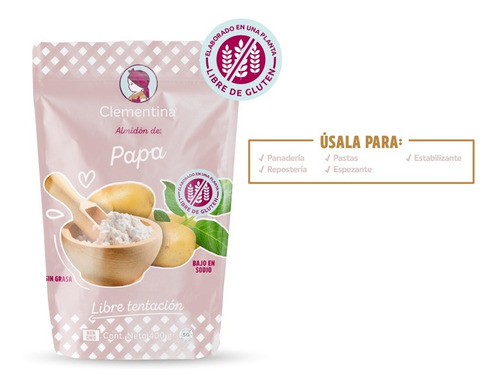 Imagen 3 de 4 de Fécula Sin Gluten De Papa