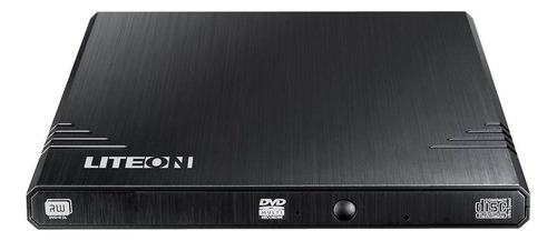 Grabador De Dvd Externo Liteon Ebau108 8x Usb Negro