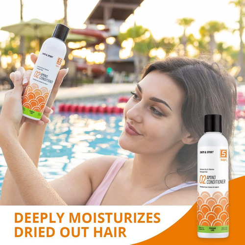 Solpri Swimmers Cloro Vitamina C Shampoo Para Lavagem Corpor