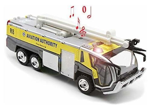 Ailejia Airport Diecast Aeropuerto Camin De Bomberos Motor