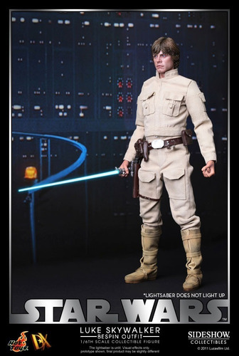 Luke Skywalker Bespin Outfit Dx07 Hot Toys 1/6 Star Wars