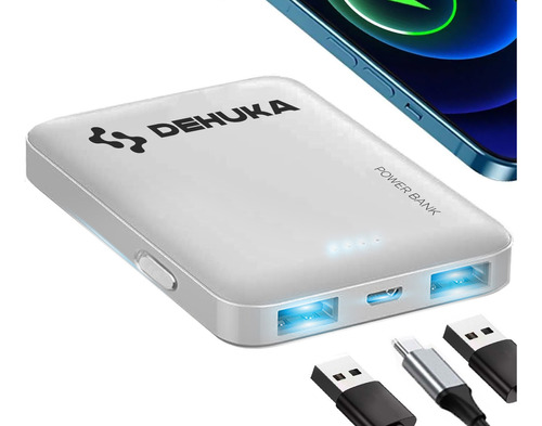 Power Bank Cargador Portatil Celular Bateria 5000 Mah 