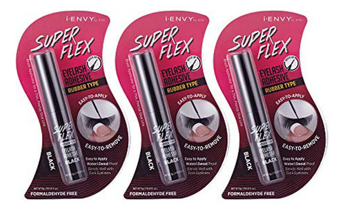 Pestañas Postizas - Kiss I Envy Eyelash Adhesive Super Flex 