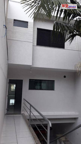 Imagem 16 de 30 de Sobrado Com 3 Dormitórios À Venda, 275 M² Por R$ 1.200.000,00 - Parque Das Nações - Santo André/sp - So0227