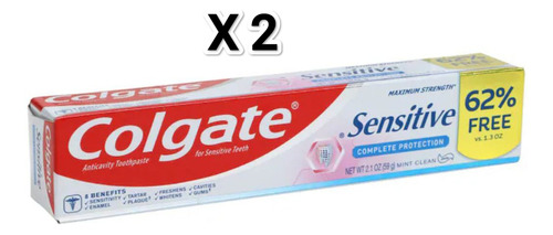 Colgate Sensitive Crema Dental Con Protección Completa 