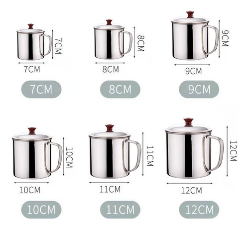 Caneca Copo Térmico Chá Café Com Tampa