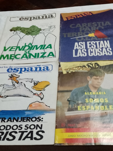 Carta De España Revistas 5 Unidades 