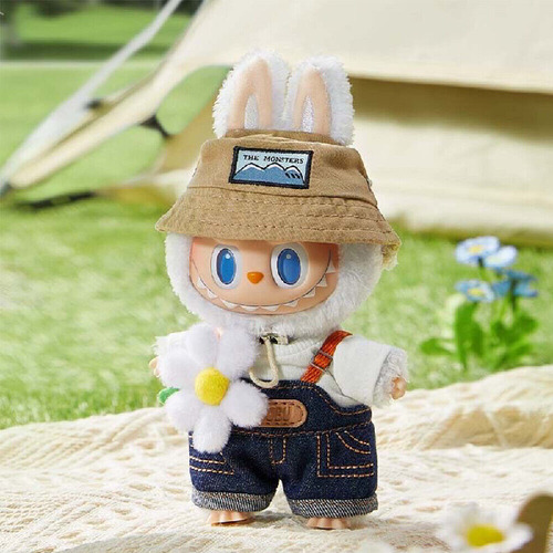 Cute Plush Toy Monster Doll With Keychain