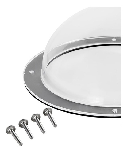 2 Perro Valla Ventana Domo Claro Paisaje Exterior Visor Para