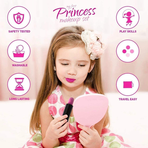 Playkidz Mi Primera Princesa Set De Maquillaje Lavable - Jue