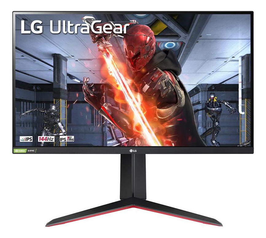 LG UltraGear Monitor gamer lg ultragear 27 full hd 144hz ips hdmi-27gn65r 27 "