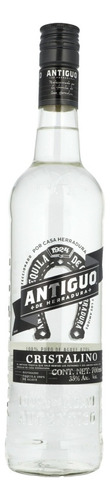 Tequila Antiguo Cristalino Con 4 Meses De Reposo 700 Ml