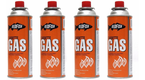 4 Cartuchos Gas Butano Para Anafe Cocina Portatil Oferta