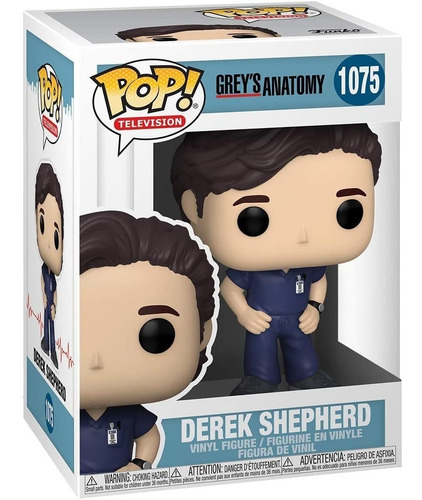 Funko Pop! Tv: Anatomía De Grey - Derek Shepherd