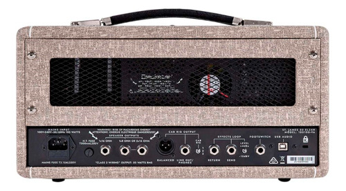 Amplificador Para Guitarra Blackstar Stj50el34h Color Beige