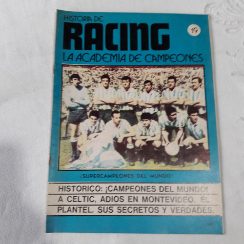 Historia De Racing La Academia De Campeones Nº 19