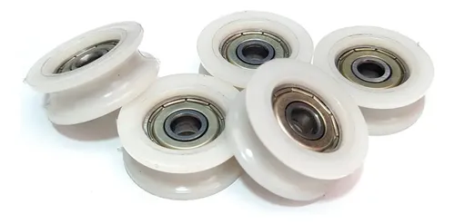 Roldana Côncava 32x11mm Rolamento 608zz Em Nylon Kit 10 | MercadoLivre
