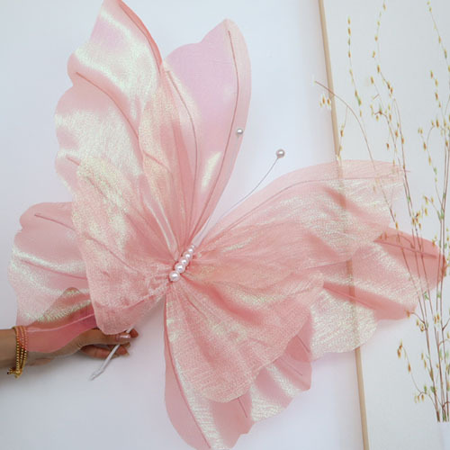 Decoración De Fiesta Con Forma De Mariposa 3d De 50 Cm