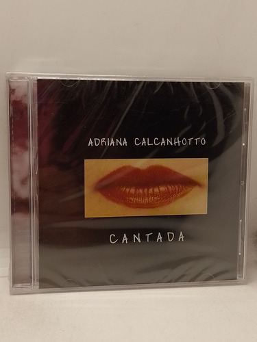 Adriana Calcanhotto Cantada Cd Nuevo 