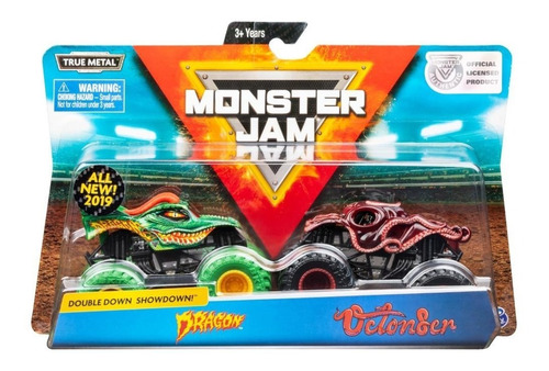 Monster Jam Dragon Vs Octon8er Spin Master