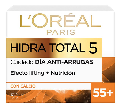 Crema Experto Antiarrugas +55 Loréal Paris Hidra Total 50 Ml