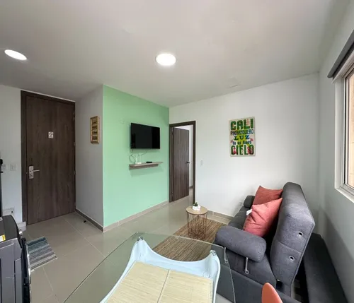 Se Alquila Lindo Apartaestudio En Quinto Piso Con Ascensor Para Renta Corta O De Larga Estancia
