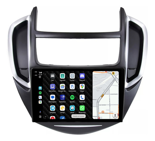 Central Multimidia Tracker 13/16 9p Carplay 4gb 64gb Android