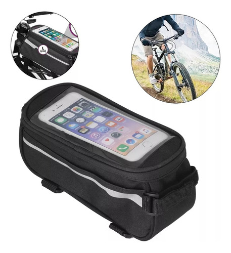 Bolso Porta Teléfono Para Bicicletas