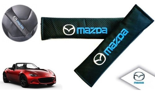 Par Almohadillas Cubre Cinturon Mazda Mx-5 2.0l 2017