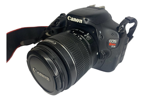 Camara Canon T3i + Lente 18-55mm 
