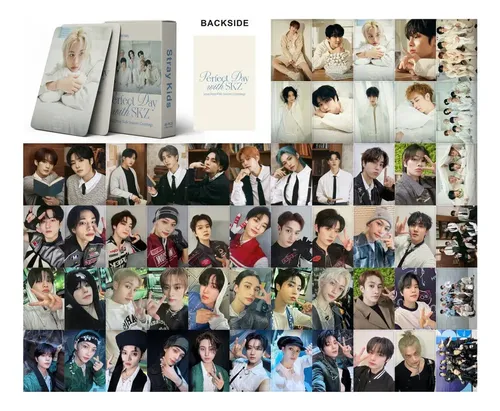 4 Cajas/220 Tarjetas Fotográficas Skz Stray Kids Kpop . | Cuotas