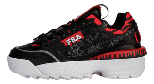 Tenis Fila Disruptor Halloween Negro Dama/jr 5xm01800014   J