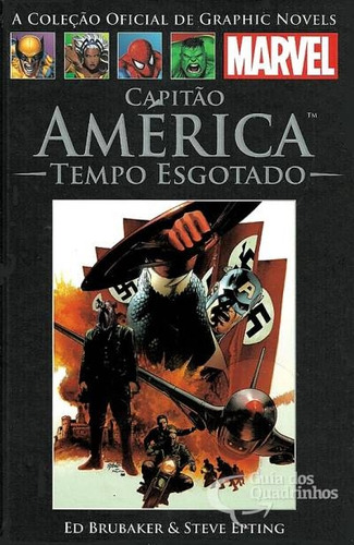 Livro Hq A Coleção Oficial De Graphic Novels Marvel Vol. 44 - Ed Brubaker E Steve Epting [2013]