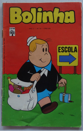 Bolinha Nº 10 Editora Abril Set 1976