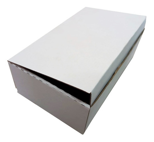 10 Caixas De Papelão Branco 19 X 12 X 07 Correios Ecommerce
