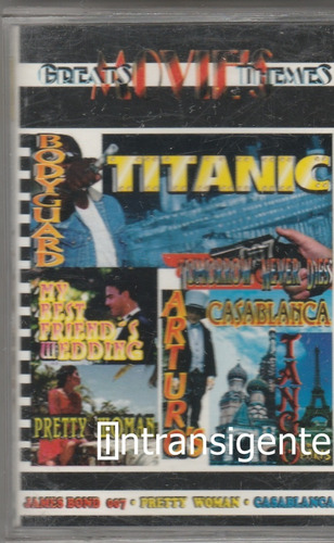 Greats Movies Themes - Titanic Pretty Woman (cassette Kct)