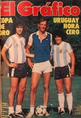 El Grafico 3195 Kempes Menotti Maradona Seleccion Argentina