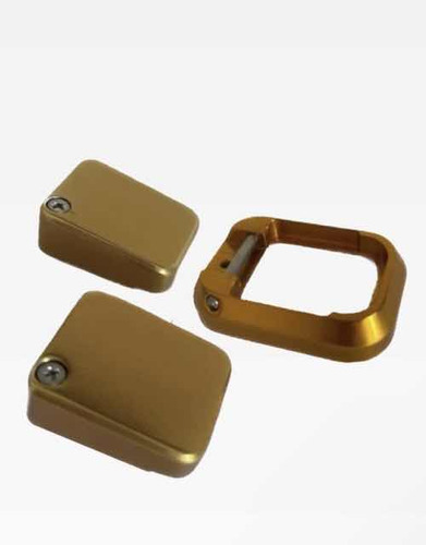 Kit Funil + 2 Bumpers Imbel - Aluminio Anodizado Dourado