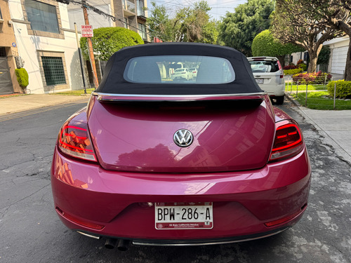 Hermoso Beetle 2017 Convertible #pink 1.8 Turbo Automatico