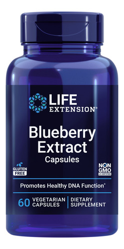 Extracto Blueberry Silvestre Potente Antioxidante Cápsulas Sin Sabor