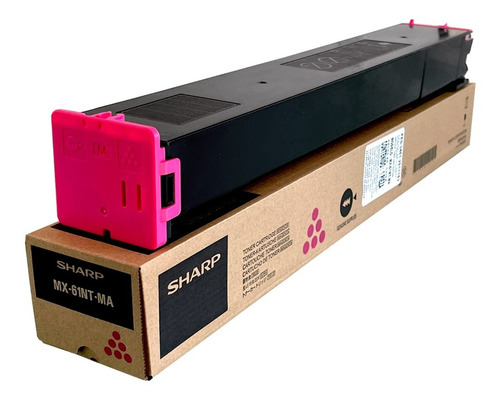Sharp Toner Magenta Mx61ntma / Mx3050 3070 3550 4050 4070