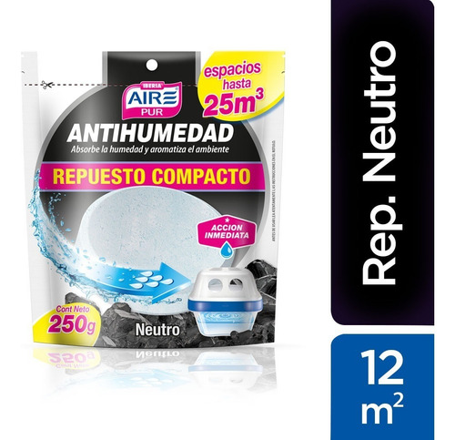 Aire Pur® Antihumedad Repuesto Max Neutro - Ideal Hasta 12m2