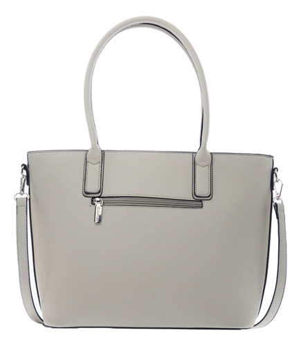 Bolsa Tote Olimba Para Mujer Amplios Compartimientos 9794 Beige Lisa Oro