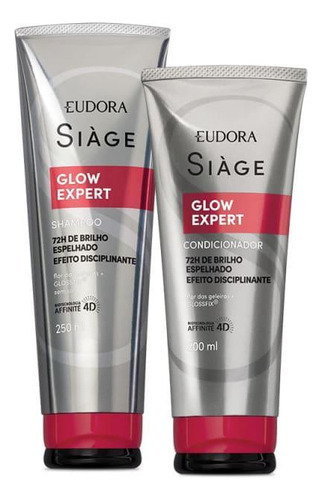 Siàge Glow Expert: Shampoo 250ml + Condicionador 200ml