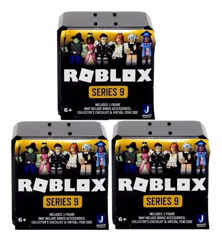 3 Box Roblox Surpresa Serie Figura Jogo C/ Código Virtual