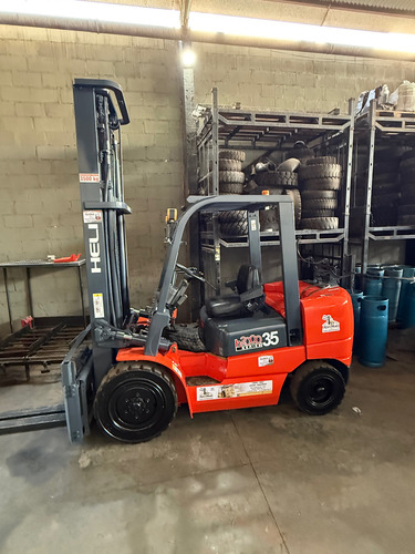 Empilhadeira Helli Cpqd35 Ano 12 ! Triplex De 6,5 Mtrs