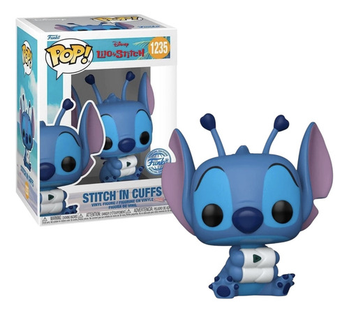 Funko Pop Stitch In Cuffs #1235 Exclusive Lilo & Stitch