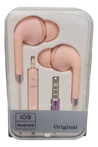 Auriculares Manos Libres Android Ios Earphones Colores Envio