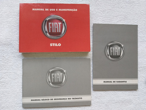 Manual Do Proprietário Do Fiat Stilo - Edição Fevereiro/2008 (Usado)